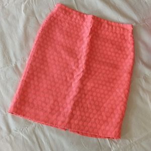 J. Crew Factory Neon Pencil Skirt
